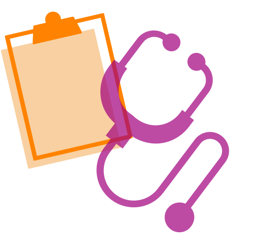 Chart and Stethoscope icon